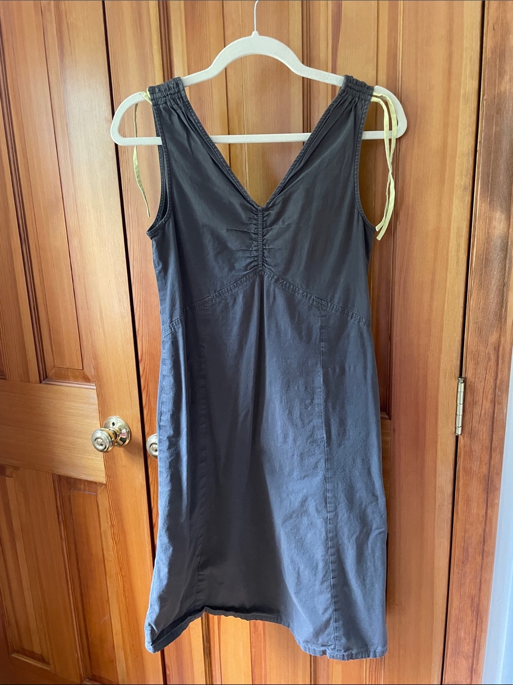 Triple Five Soul Charcoal Gray Mini Dress